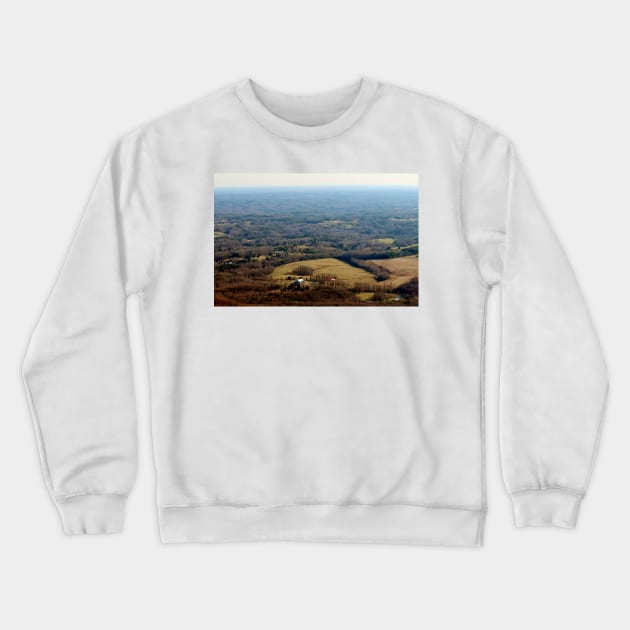 View From The Top Crewneck Sweatshirt by Cynthia48